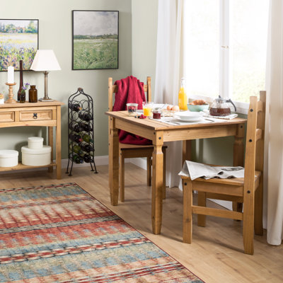 Dermott Dining Set with 2 Chairs
