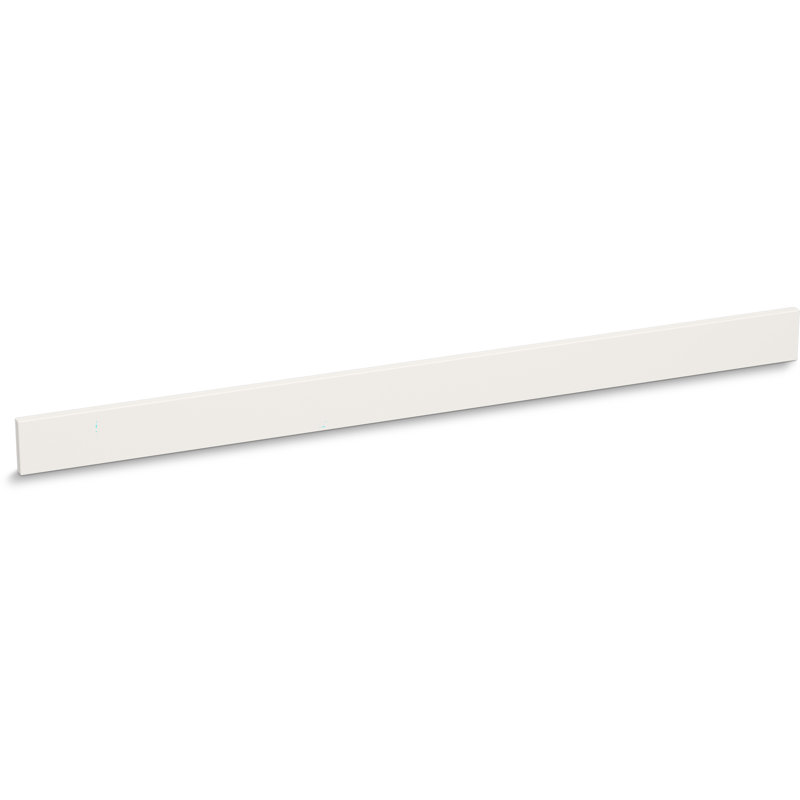 Quartz Back Splash For 60" Vanity, Pure White