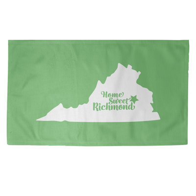 Tapis de la surface verte virginie Richmond