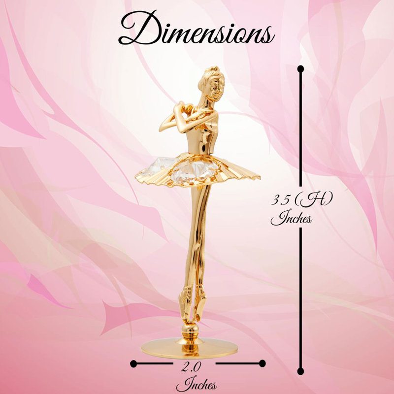 Figurine croisé avec accoudoirs ballerine