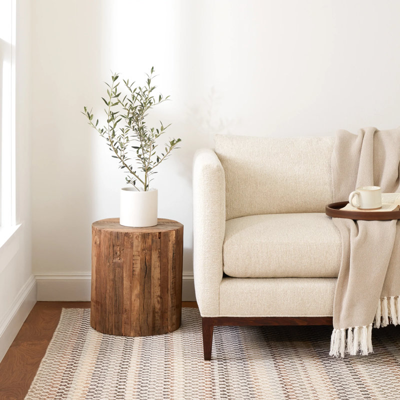 Poppy Geometric Area Rug, Rectangle 2' x 3', Natural/Ivory/Gray