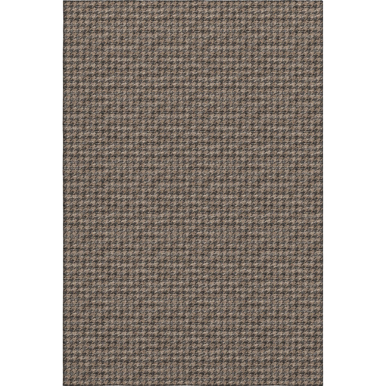 Premium Machine Washable Paullette AMF137 Chocolate Rug