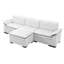 Canapé modulaire en velours de 117,7 po de largeur-1915425706
