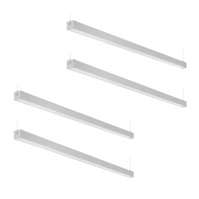 Éclairage linéaire commercial à intensité variable 8FT 80W 3CCT, 3000K / 4000K / 5000K