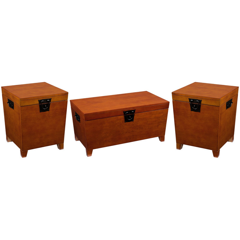 Pyramid 3 Piece Living Room Table Set