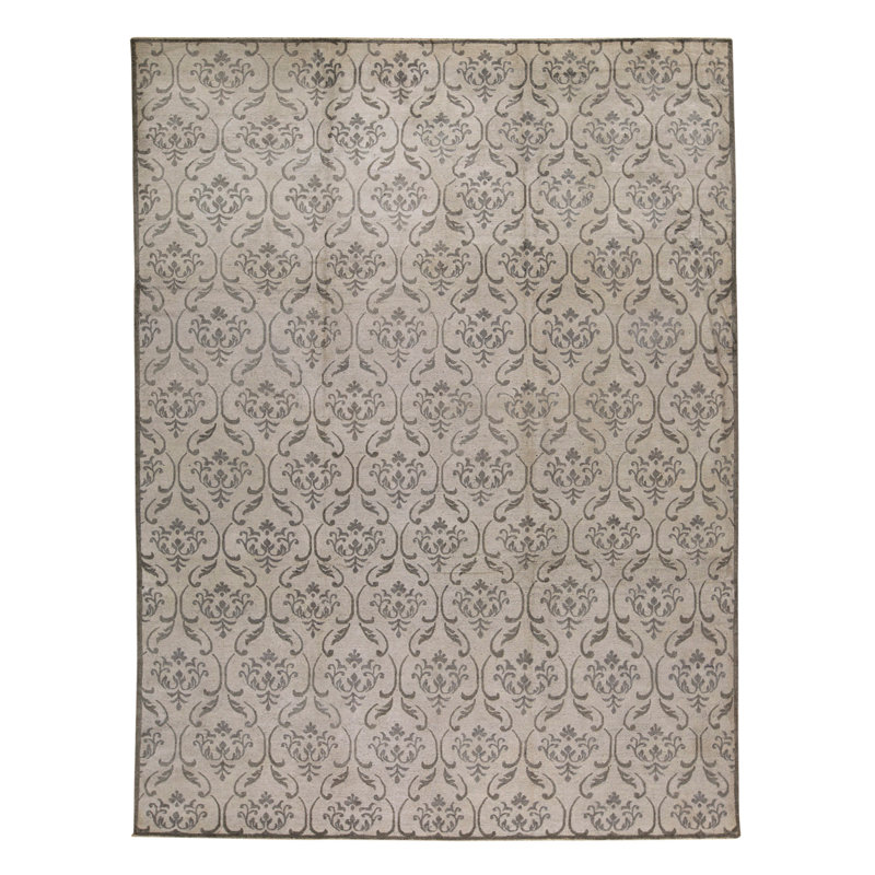 Tapis rectangulaire noué à la main
