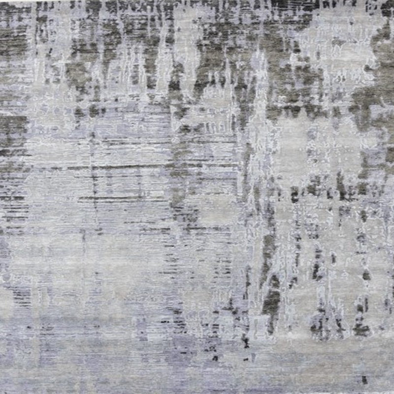 Abstract Indoor Rug, Square 3'
