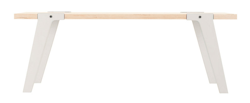 Giedi Upholstered Bench, Snow White
