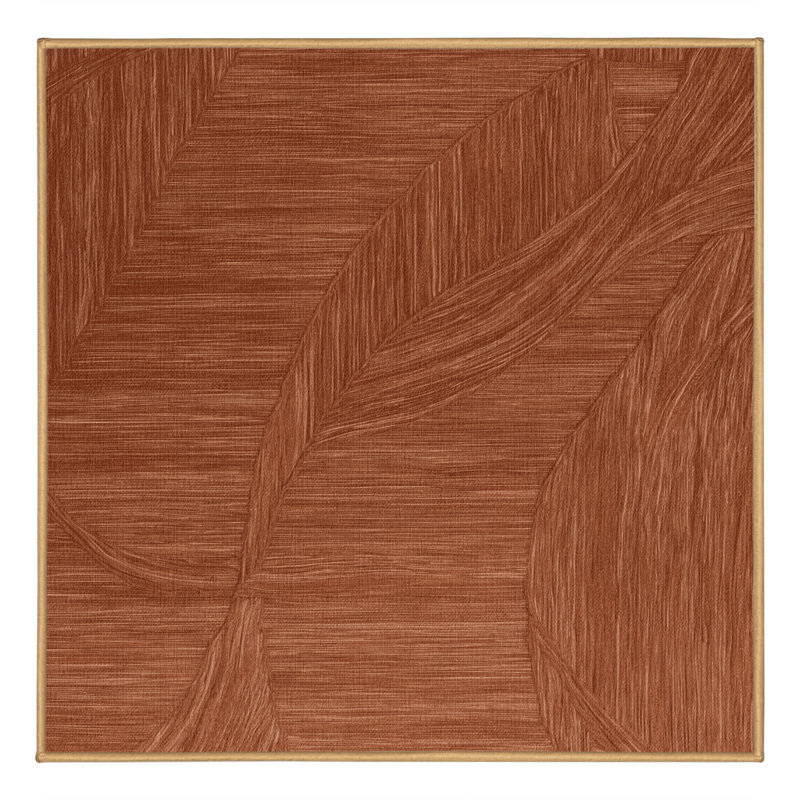 Tapis abstrait lavable à la machine, Carré 4 pi