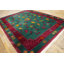 Antique Art Deco Chinese Geometric Knotted Rug