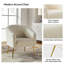 Fauteuil demi-tonneau en polyester 27,5 po Audwin-1697407188