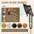 7-Spray Handheld Shower Head with One-Button Detachable Shower Head and Built-in Filter ORB-124477911