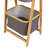 14'' W Solid Wood Shelving Unit