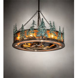 Tall Pines Downrod Ceiling Fan