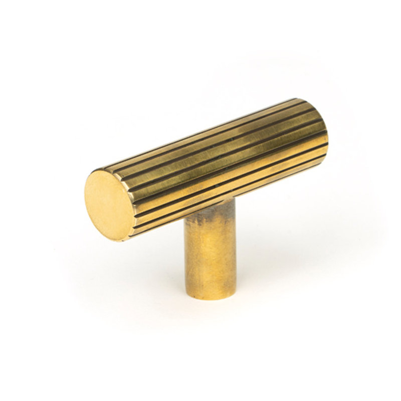 Bar Handle, Polished Brass