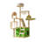 6 Tiers Cat Tree with Condons,Perch,Scratching Posts