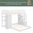 Jashad Kids Twin Over Full Bunk Bed with Drawers-456566735