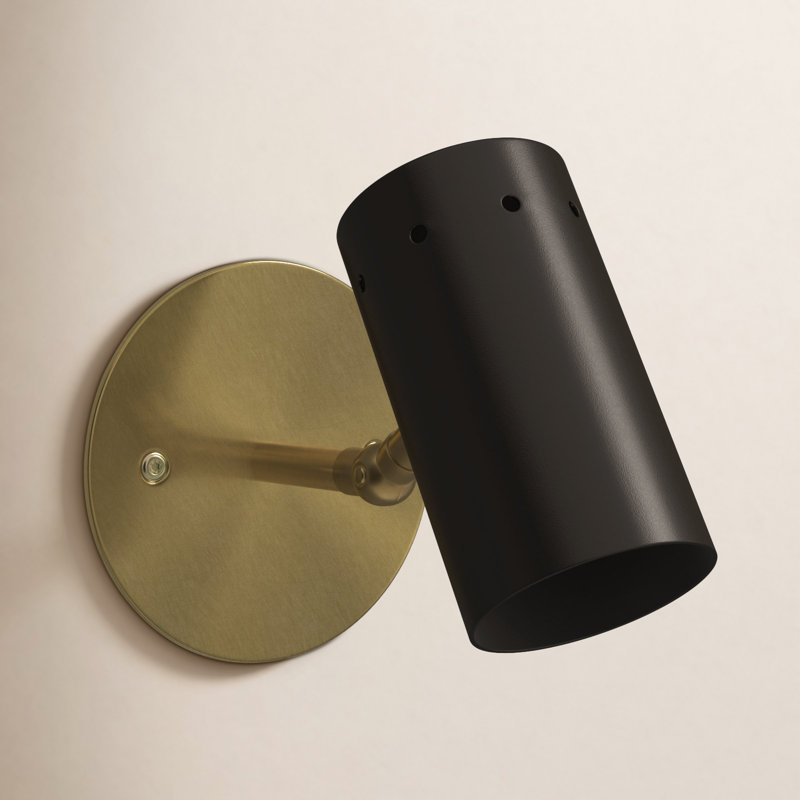 Bellesa Rasha Outdoor Spotlight, Oiled Bronze