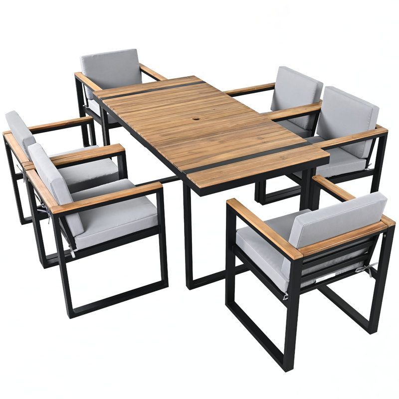 Ensembles repas pour patio, Gris
