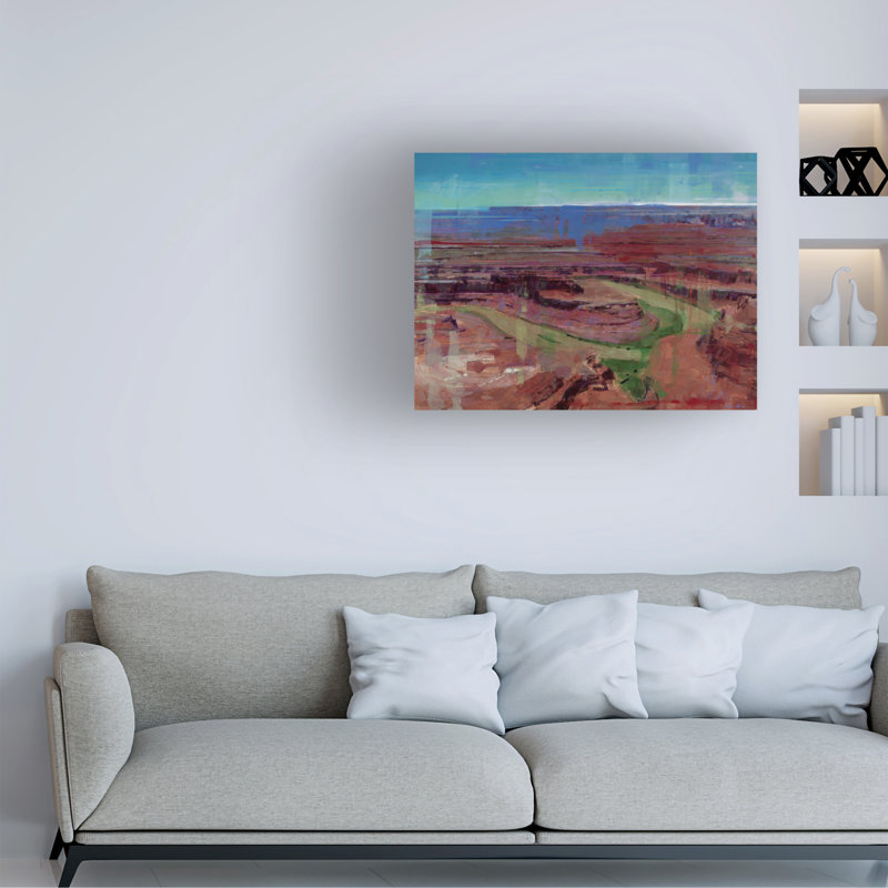 «Spectacle Of The Flow» sur toile, H 24 po x l 32 po