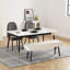 Velvet Upholstered Bench
