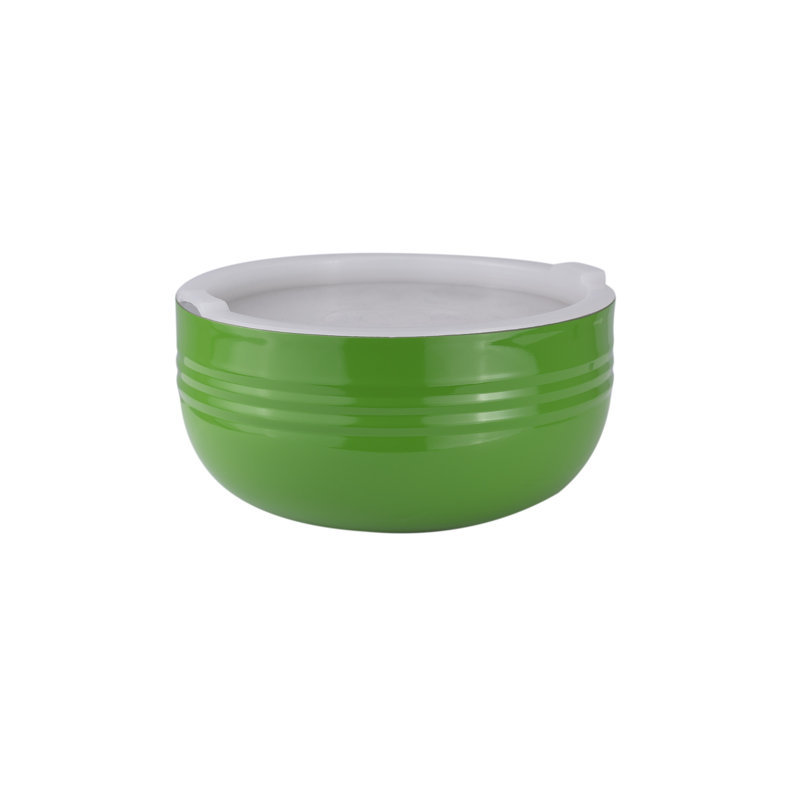Bon Chef Stainless Steel Salad Bowl, Lime