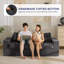 Bean Bag sofa,Giant Cozy Floor Sofa Bed Loveseat-1456362529-1456362535