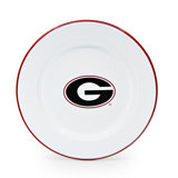 Crow Canyon Enamelware U of Georgia Dinner Plates