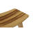 Mid-Century Modern Solid Wood Ahmetli Counter Stool