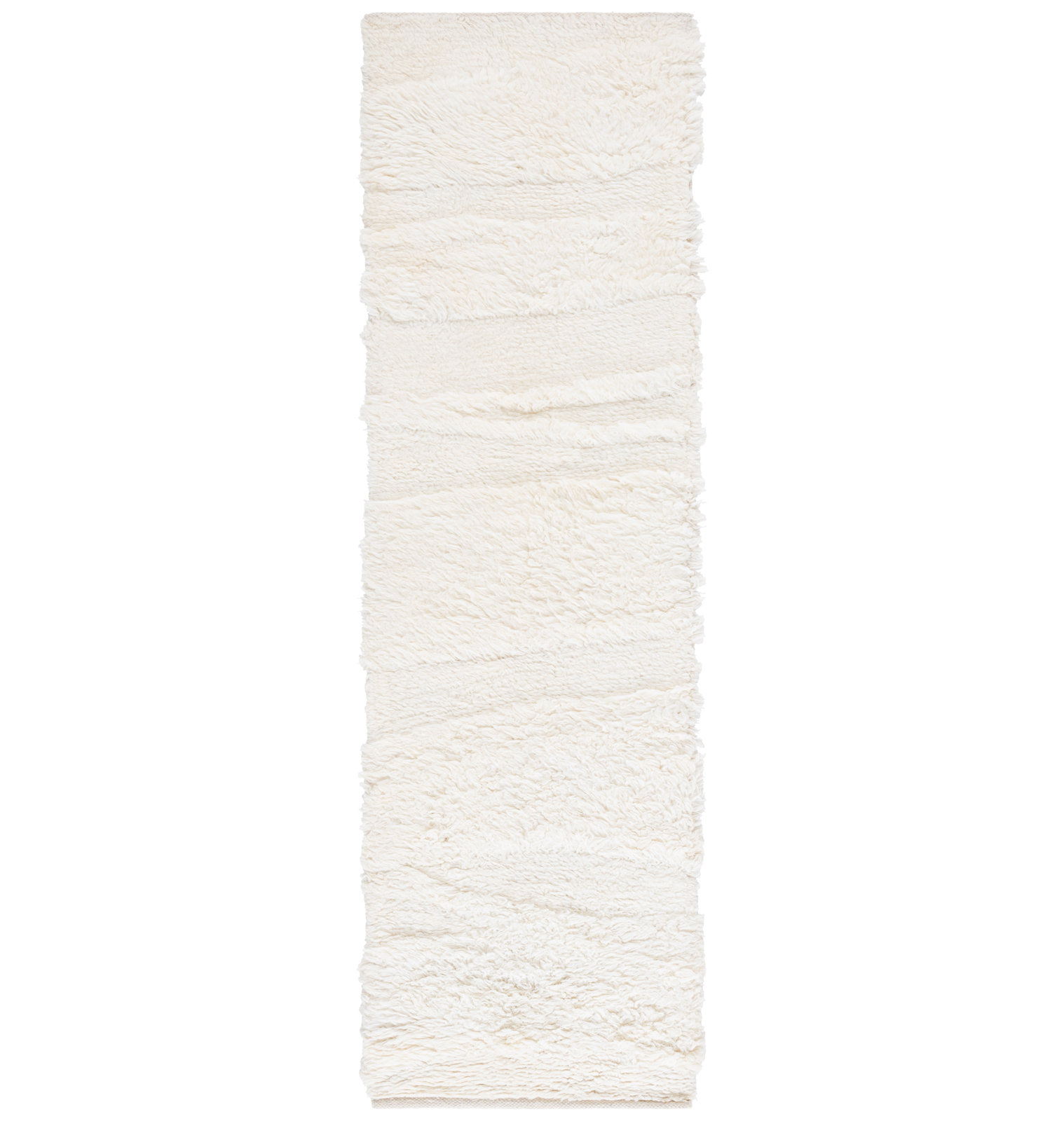 Casablanca Hand-Woven Wool Rug, Runner 2'3" x 8'