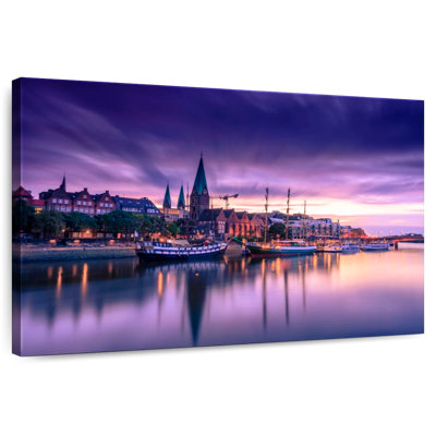 Lever de soleil mauve Nicci Bremen