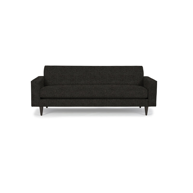 Floyd Sofa, Wenge, Black Bear Polyester