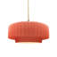 Luminaire suspendu tambour en céramique et en métal 1 lumière Gela-225933787-220279308-220279323