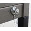 Permasteel - Glacière à roulettes 80QT à grain de bois avec cloison - Gris-116226752-50365399