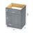 Hibbitts 24'' Single Bathroom Vanity Base Only-1788342340