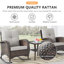 Chaise berçante d'extérieur en osier Gaetanino-454007671-414545240