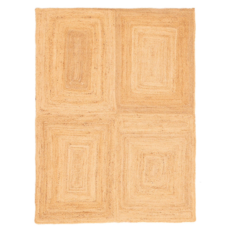 Tapis brun clair Palas Denizli 5 pi 7 po x 7 pi 7 po