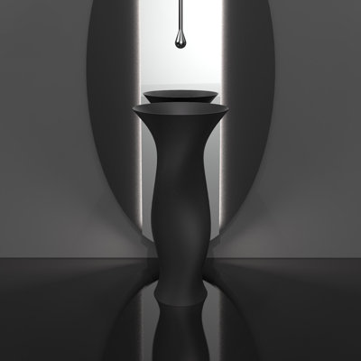 Delfo 17.7'' L Bathroom Sink