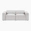 Canapé mural en microfibre 90 po Lambert