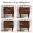 Brown Accent Cabinet