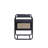 Wonderlin 1-Drawer Metal Nightstand in Black