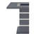 DARK GREY BAR TABLE
