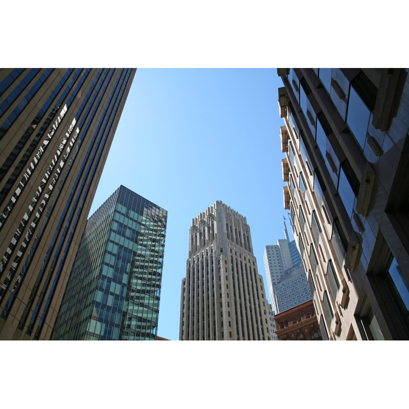 Downtown Density by Panolixxim - Wrapped Canvas Print, 30cm H x 46cm W