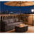 Deep Seating Sofa,Seater Sofa With Side Trays, Outdoor Couch With Thick Back Cushions-735263971-735263969