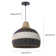 Luminaire suspendu en rotin 1 lumière