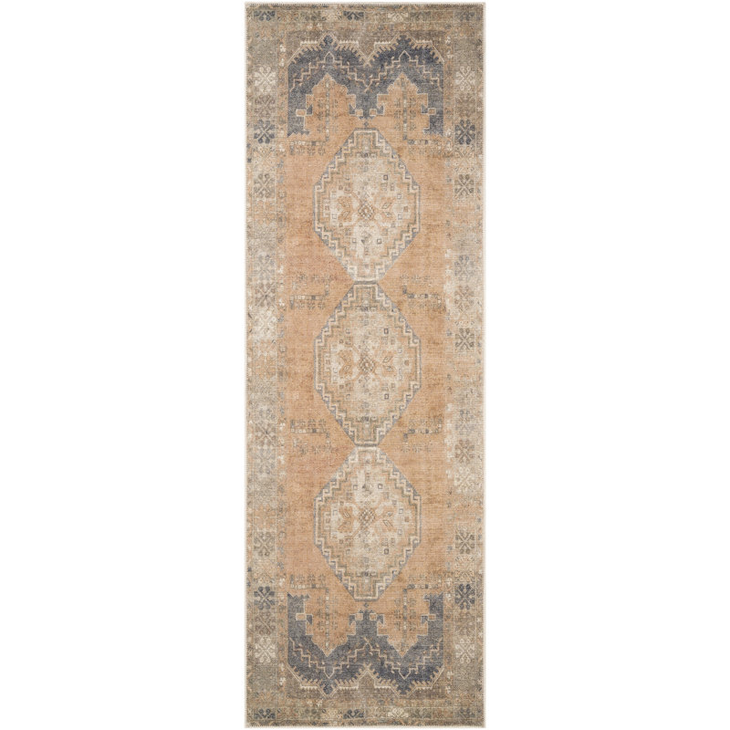 Oriental Indoor Rug, Runner 2'7" x 12'