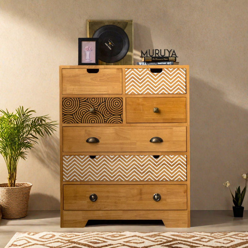 Commode d'appoint 7 tiroirs