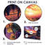Vineyard at California Sunset I - vignoble, art mural-562422777-562422272-562422782