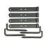 6-5/8" Flush Connecticut Shutter Hinge Set