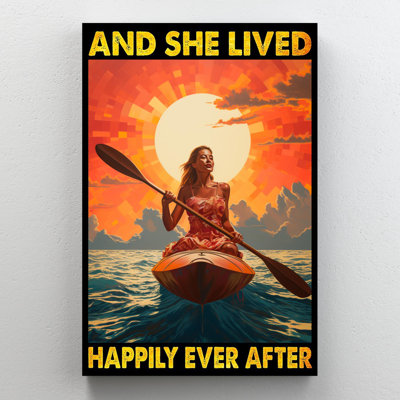 " Kayaking And She Lived Happily "